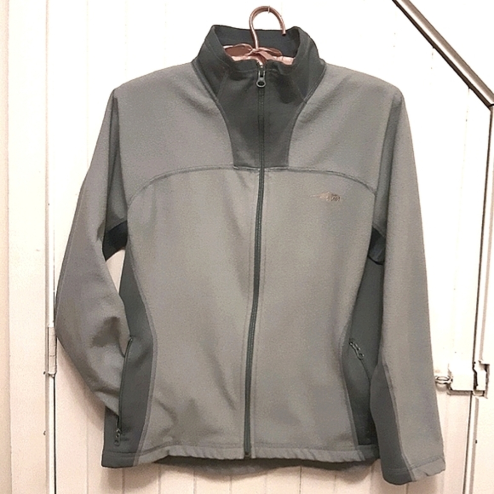 AVIA Fleece Full Zip Jacket, 2 Tone